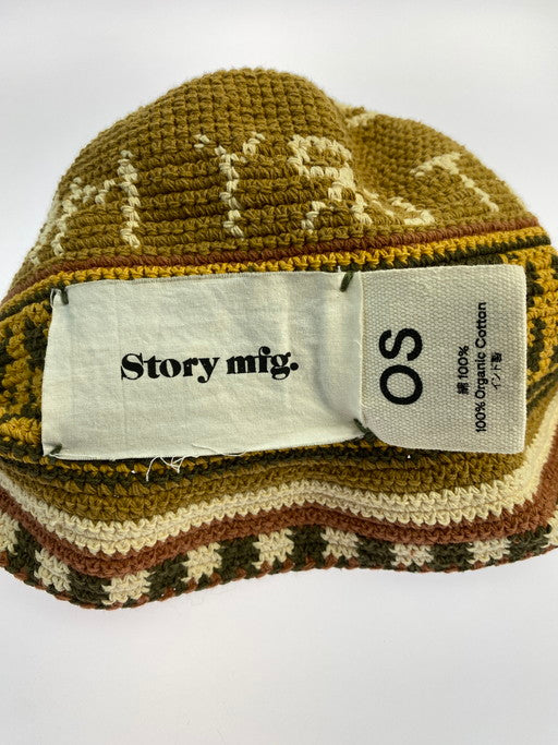 【中古品】【メンズ/レディース】  STORY MFG ストーリーエムエフジー BUCKET HAT バケットハット 帽子 188-250223-AS-18-min カラー：マルチカラー 万代Net店