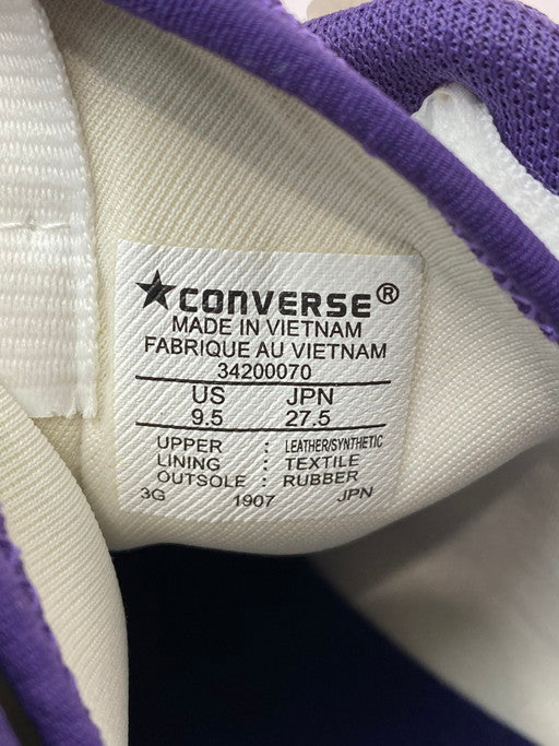 【中古美品】【メンズ】 CONVERSE コンバース WP2 EW ”WHITE PURPLE YELLOW” 靴 シューズ スニーカー 163-250218-AS-28-min サイズ：27.5cm カラー：ホワイト/イエロー/パープル 万代Net店