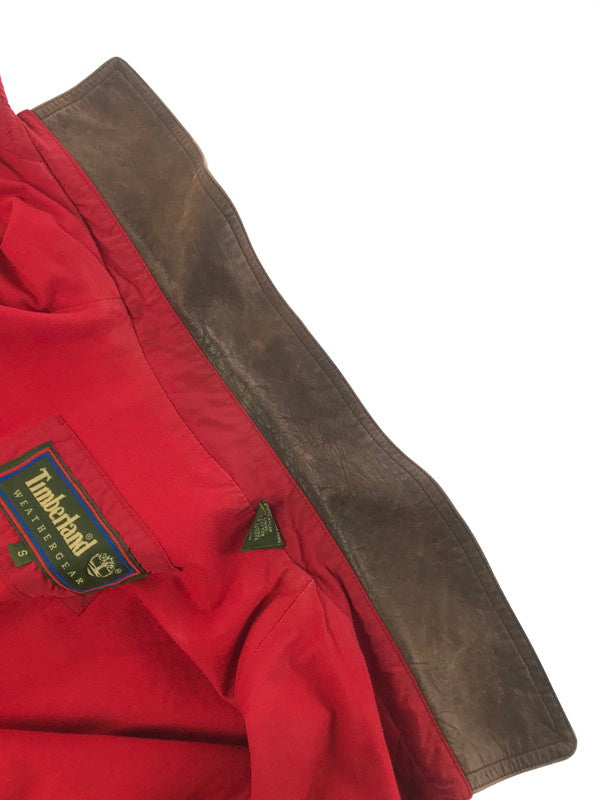 【現状渡し品】【メンズ】 TIMBERLAND ティンバーランド HUNTTING JACKET ハンティング ジャケット アウター 146-260917-rt-35-tagh サイズ：S カラー：レッド 万代Net店