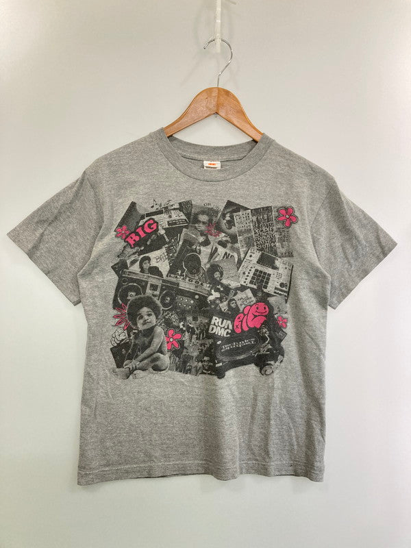 【中古品】【メンズ】  USED 90S CULTURE TEE カルチャーTシャツ トップス 146-250215-ks-08-min サイズ：S カラー：グレー 万代Net店