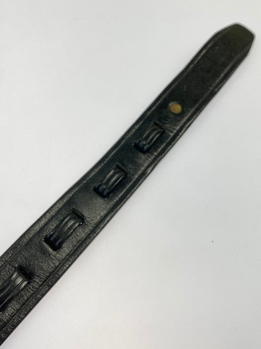 【中古品】【メンズ】  TORY LEATHER トリーレザー 2962 LEATHER BELT ベルト 205-250218-AS-6-min サイズ：32 カラー：ブラック 万代Net店