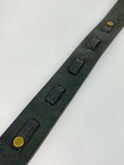 【中古品】【メンズ】  TORY LEATHER トリーレザー 2962 LEATHER BELT ベルト 205-250218-AS-6-min サイズ：32 カラー：ブラック 万代Net店