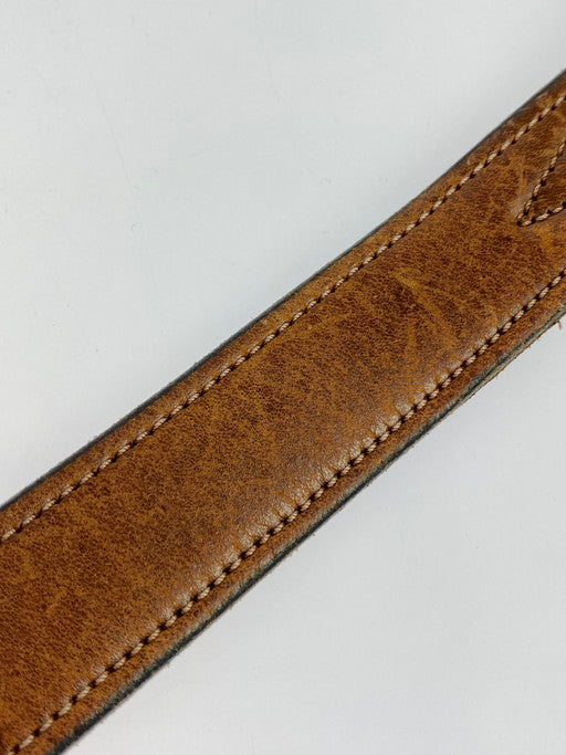 【中古品】【メンズ】 Engineered Garments エンジニアードガーメンツ LEATHER BELT ベルト 205-250218-AS-5-min サイズ：32 カラー：ブラウン 万代Net店