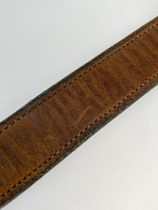 【中古品】【メンズ】 Engineered Garments エンジニアードガーメンツ LEATHER BELT ベルト 205-250218-AS-5-min サイズ：32 カラー：ブラウン 万代Net店