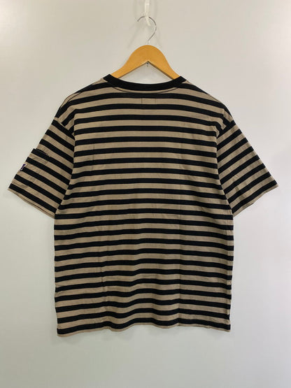 【中古品】【メンズ】 Needles ニードルス S/S CREW NECK TEE OT258 ショートスリーブ クルーネック Tシャツ 半袖Tシャツ トップス 140-250218-yn-04-min サイズ：M カラー：ブラウン系/ブラック 万代Net店