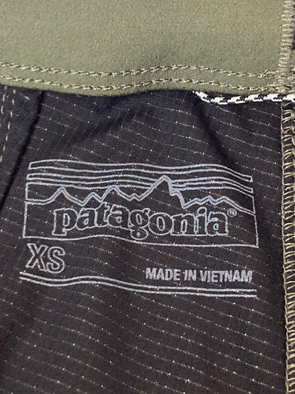 【中古品】【メンズ】 patagonia パタゴニア WIND SHIELD PANTS 24103FA22 ウインドシールドパンツ ボトムス 155-250218-yn-26-min サイズ：XS カラー：オリーブグリーン 万代Net店