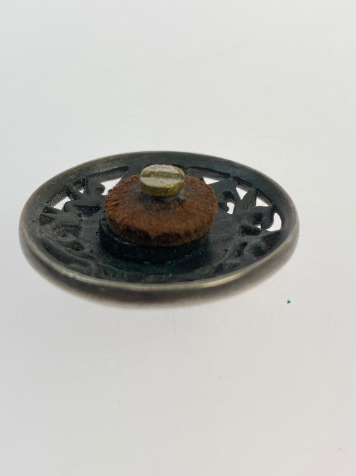 【中古品】【メンズ/レディース】 SAAD サード ターコイズコンチョ 飾りボタン 193-250216-AS-26-min カラー：シルバー 万代Net店