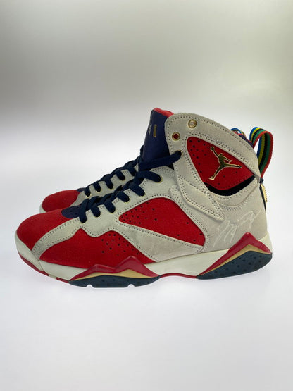 【中古品】【メンズ】  NIKE×TROPHY ROOM ナイキ × トロフィールーム DM1195-474 AIR JORDAN 7 RETRO SP  TRUE RED AND OBSIDIAN 靴 シューズ スニーカー 160-250216-AS-14-min サイズ：27cm カラー：ホワイト/レッド/ネイビー 万代Net店