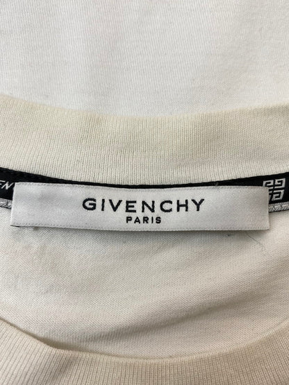 【中古品】【メンズ】 GIVENCHY ジパンシー BM70KC3002 OVERSIZED TEE オーバーサイズTシャツ 141-250215-ks-41-min サイズ：S カラー：ホワイト 万代Net店
