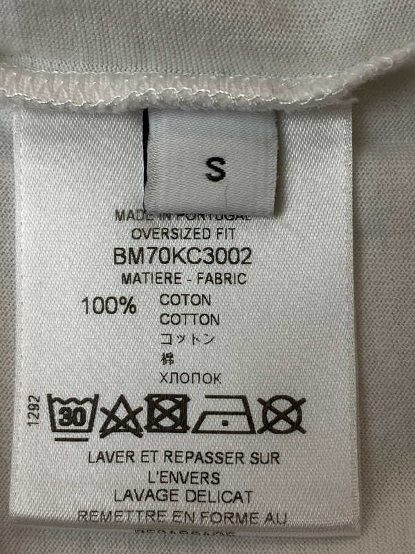 【中古品】【メンズ】 GIVENCHY ジパンシー BM70KC3002 OVERSIZED TEE オーバーサイズTシャツ 141-250215-ks-41-min サイズ：S カラー：ホワイト 万代Net店