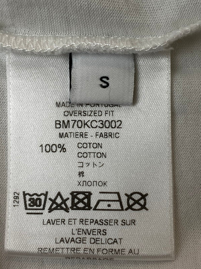 【中古品】【メンズ】 GIVENCHY ジパンシー BM70KC3002 OVERSIZED TEE オーバーサイズTシャツ 141-250215-ks-41-min サイズ：S カラー：ホワイト 万代Net店