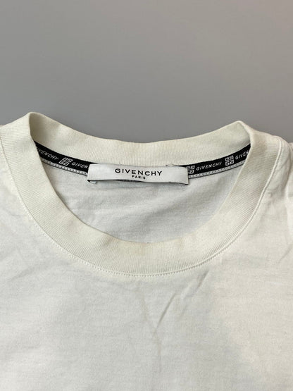 【中古品】【メンズ】 GIVENCHY ジパンシー BM70KC3002 OVERSIZED TEE オーバーサイズTシャツ 141-250215-ks-41-min サイズ：S カラー：ホワイト 万代Net店