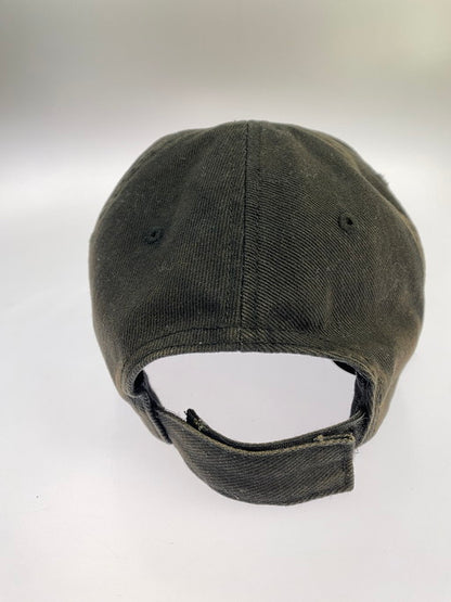 【中古品】【メンズ/レディース】 BALENCIAGA バレンシアガ FW17 ARCHETYPE CANVAS CAP 帽子 キャップ 183-250223-AS-12-min サイズ：L(59cm) カラー：ブラック 万代Net店