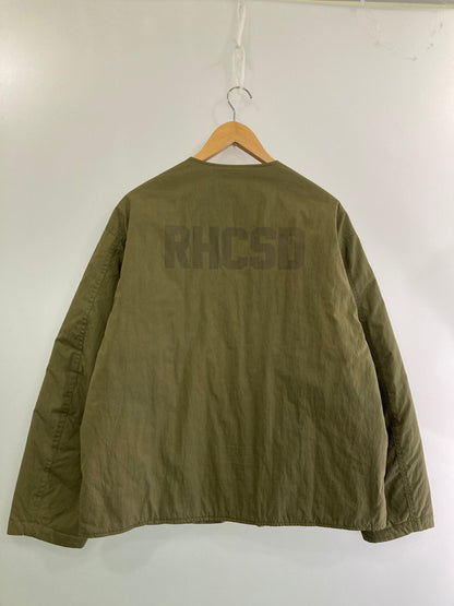 【中古品】【メンズ】 STANDARD CALIFORNIA スタンダードカリフォルニア RON HERMAN REVERSIBLE ARMY JACKET ロンハーマン リバーシブル アーミージャケット アウター 140-250218-yn-11-min サイズ：M カラー：オリーブグリーン 万代Net店