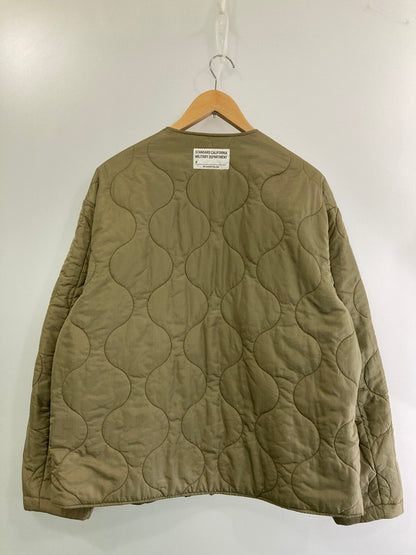 【中古品】【メンズ】 STANDARD CALIFORNIA スタンダードカリフォルニア RON HERMAN REVERSIBLE ARMY JACKET ロンハーマン リバーシブル アーミージャケット アウター 140-250218-yn-11-min サイズ：M カラー：オリーブグリーン 万代Net店