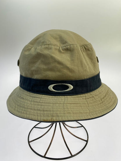 【中古品】【メンズ/レディース】 OAKLEY オークリー BUCKET HAT バケットハット 帽子 185-250223-AS-15-min カラー：ベージュ/ネイビー 万代Net店