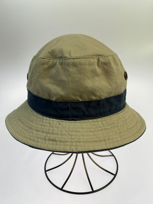 【中古品】【メンズ/レディース】 OAKLEY オークリー BUCKET HAT バケットハット 帽子 185-250223-AS-15-min カラー：ベージュ/ネイビー 万代Net店