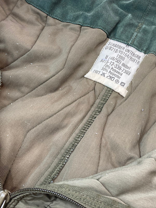 【中古品】【メンズ】  GERMAN ARMY ジャーマンアーミー 8415-12-339-7369 QUILTING PANT キルティングパンツ 157-250222-ks-21-min サイズ：不明 カラー：カーキ 万代Net店