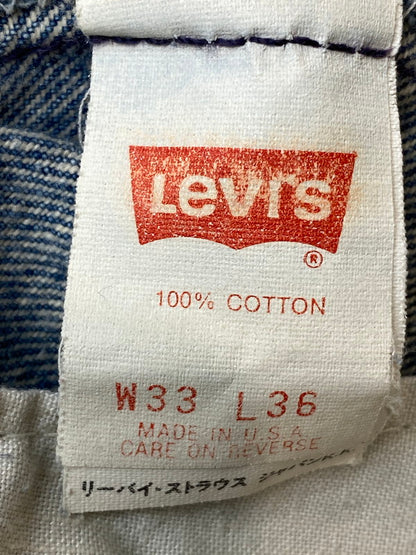 【現状渡し品】【メンズ】  LEVI'S リーバイス 501-0000 90S 501 DENIM PANT デニムパンツ 157-250215-ks-72-min サイズ：W33L36 カラー：インディゴ 万代Net店