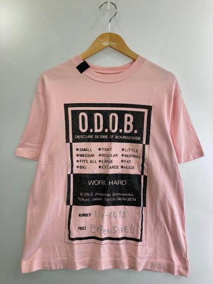 【中古品】【メンズ】  OLD MILK BOY × ODOB オールド ミルクボーイ 90S TEE 90年代 Tシャツ 半袖 トップス 146-250224-cn-1-min サイズ：表記なし カラー：ピンク 万代Net店