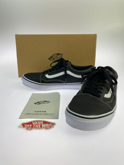 【中古美品】【メンズ】 VANS バンズ V36CF WR OLD SKOOL PU ローカットスニーカー 靴 シューズ 162-250218-AS-23-min サイズ：27cm カラー：ブラック/ホワイト 万代Net店