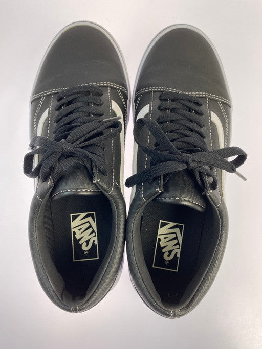 【中古美品】【メンズ】 VANS バンズ V36CF WR OLD SKOOL PU ローカットスニーカー 靴 シューズ 162-250218-AS-23-min サイズ：27cm カラー：ブラック/ホワイト 万代Net店