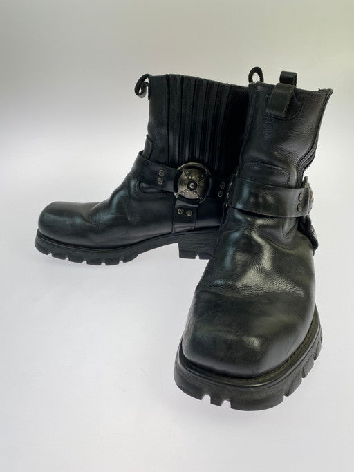 【中古品】【メンズ】  NEW ROCK ニューロック ENGINEER BOOTS 靴 シューズ ブーツ 164-250218-AS-32-min サイズ：40 カラー：ブラック 万代Net店