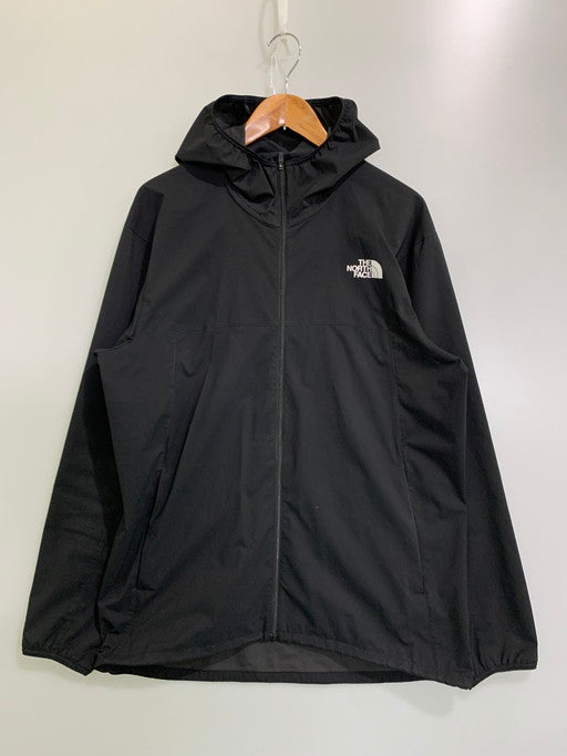 【中古品】【メンズ】 THE NORTH FACE ザ・ノースフェイス ES ANYTIME WIND HOODY NP72385 イーエス エニータイムウィンドフーディ アウター 144-250225-yn-07-min サイズ：XL カラー：ブラック 万代Net店