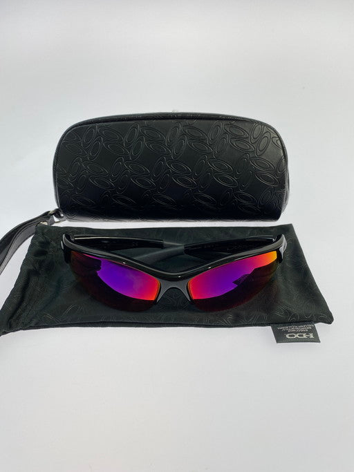 【中古品】【メンズ/レディース】 OAKLEY オークリー OO9086-0362 COMMIT SQUARE サングラス アイウェア 203-250216-AS-33-min カラー：ブラック 万代Net店