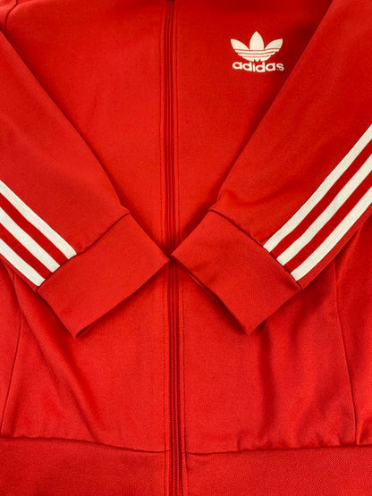 【中古品】【メンズ】 adidas アディダス L43686 FIREBIRD TRACK JACKET ファイヤーバード トラック ジャケット 148-250221-me-20-min サイズ：100 カラー：レッド 赤 万代Net店