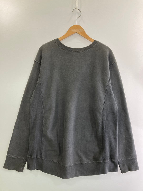 【中古品】【メンズ】  BARNS UNIVERSAL LAUREATE SWEATSHIRT バーンズ スウェットシャツ トレーナー トップス 145-250218-yn-23-min サイズ：LARGE 40-42 カラー：グレー系 万代Net店