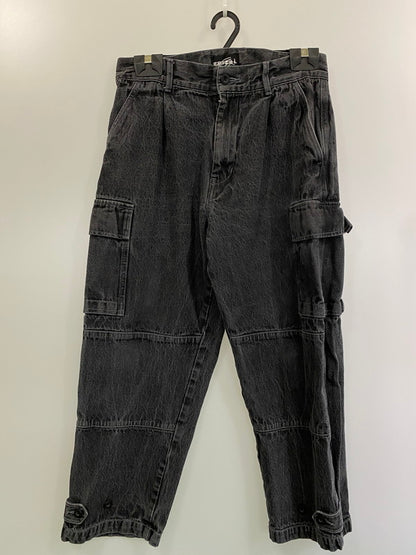 【中古品】【メンズ】  GENZAI ゲンザイ GZ1025 CARGO DENIM PANT カーゴデニムパンツ 153-250215-ks-64-min サイズ：M カラー：インディゴ 万代Net店