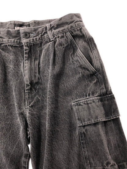 【中古品】【メンズ】 GENZAI ゲンザイ CARGO DENIM PANT カーゴ デニムパンツ ボトムス 153-260426-rt-17-tagh サイズ：M カラー：グレー 万代Net店