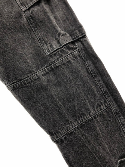 【中古品】【メンズ】 GENZAI ゲンザイ CARGO DENIM PANT カーゴ デニムパンツ ボトムス 153-260426-rt-17-tagh サイズ：M カラー：グレー 万代Net店