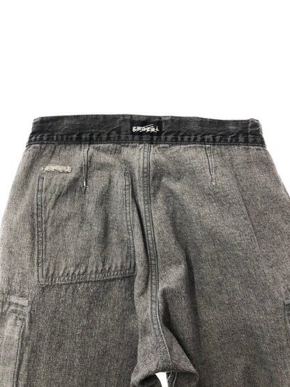 【中古品】【メンズ】 GENZAI ゲンザイ CARGO DENIM PANT カーゴ デニムパンツ ボトムス 153-260426-rt-17-tagh サイズ：M カラー：グレー 万代Net店