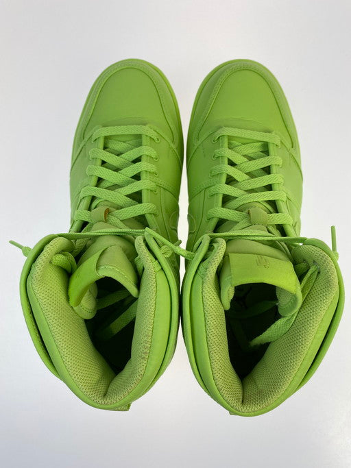 【中古品】【メンズ】  NIKE×BILLE EILISH ナイキ × ビリー・アイリッシュ DN2857-330 WOMEN’S AIR JORDAN 1 HIGH KO  VOLT 靴 シューズ スニーカー 160-250216-AS-17-min サイズ：28cm カラー：グリーン系 万代Net店