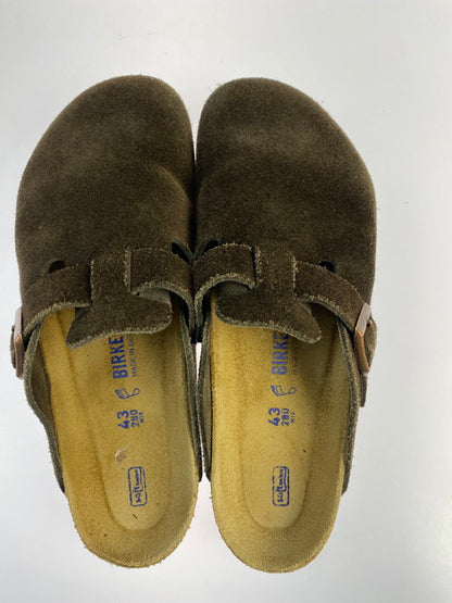 【現状渡し品】【メンズ】 BIRKENSTOCK ビルケンシュトック 0660461 BOSTON BS 靴 シューズ サンダル 165-250218-AS-30-min サイズ：43 カラー：ブラウン 万代Net店