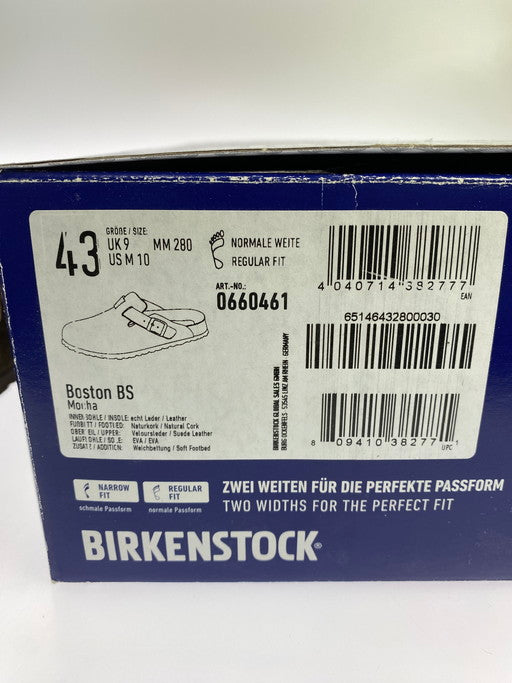 【現状渡し品】【メンズ】 BIRKENSTOCK ビルケンシュトック 0660461 BOSTON BS 靴 シューズ サンダル 165-250218-AS-30-min サイズ：43 カラー：ブラウン 万代Net店