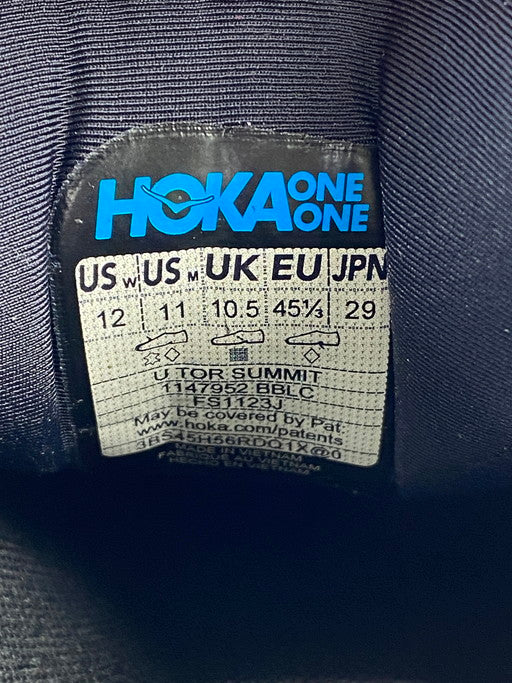 【中古品】【メンズ】  HOKA ホカ 1147952 TOR SUMMIT 靴 シューズ スニーカー 162-250218-AS-26-min サイズ：29cm カラー：ブラック 万代Net店