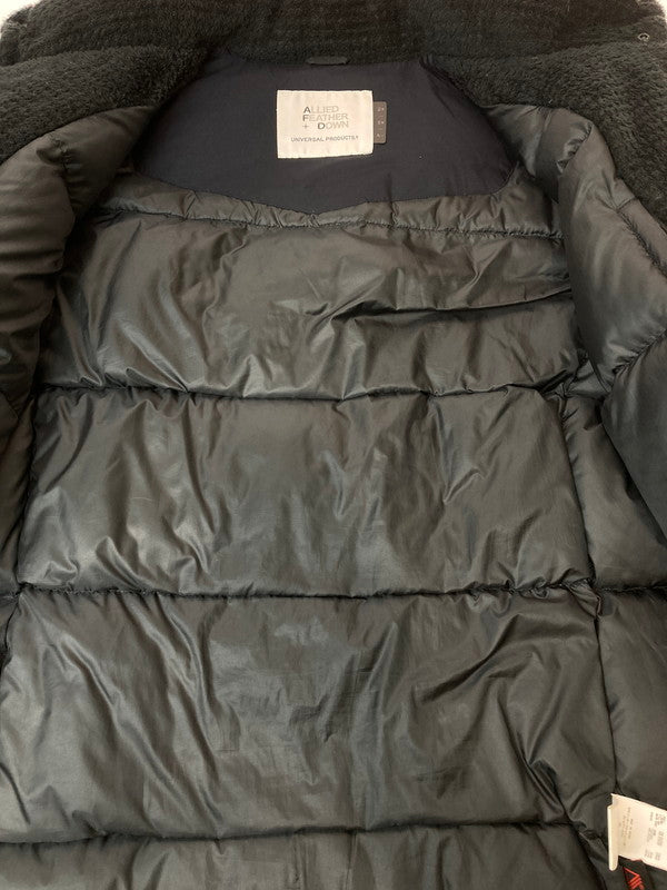 【中古品】【メンズ】  UNIVERSAL PRODUCTS ユニバーサルプロダクツ 223-60403 ALLIED FEATHER + DOWN HI-LOFT FLEECE DOWN BLOUSON フリースダウンジャケット 140-250215-ks-29-min サイズ：3 カラー：ブラック 万代Net店