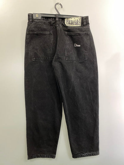 【中古品】【メンズ】  DIME ダイム BLACK BAGGY DENIM PANT バギーデニムパンツ 153-250215-ks-63-min サイズ：M カラー：ブラック 万代Net店