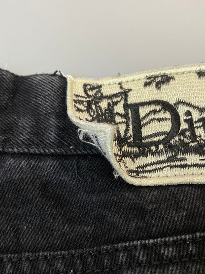 【中古品】【メンズ】  DIME ダイム BLACK BAGGY DENIM PANT バギーデニムパンツ 153-250215-ks-63-min サイズ：M カラー：ブラック 万代Net店