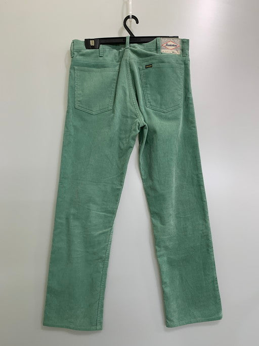 【中古品】【メンズ】  YANKSHIRE ヤンクシャー 440-212-11 CORDUROY PANT コーデュロイパンツ 151-250222-ks-26-min サイズ：W34L31 カラー：グリーン 万代Net店