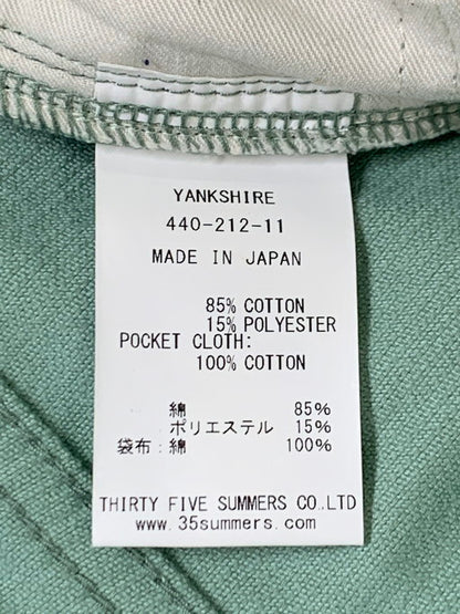 【中古品】【メンズ】  YANKSHIRE ヤンクシャー 440-212-11 CORDUROY PANT コーデュロイパンツ 151-250222-ks-26-min サイズ：W34L31 カラー：グリーン 万代Net店