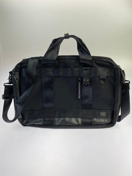 【中古品】【メンズ】 PORTER ポーター 703-06980 HEAT 3WAY BRIEFCASE ヒート 3WAY ブリーフケース ビジネスバッグ 188-250220-me-02-min カラー：ブラック 黒 万代Net店