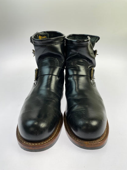 【中古品】【メンズ】 Chippewa チペワ 99951 80S ENGINEER BOOTS 靴 シューズ ブーツ 164-250218-AS-33-min サイズ：8 1/2 E カラー：ブラック 万代Net店