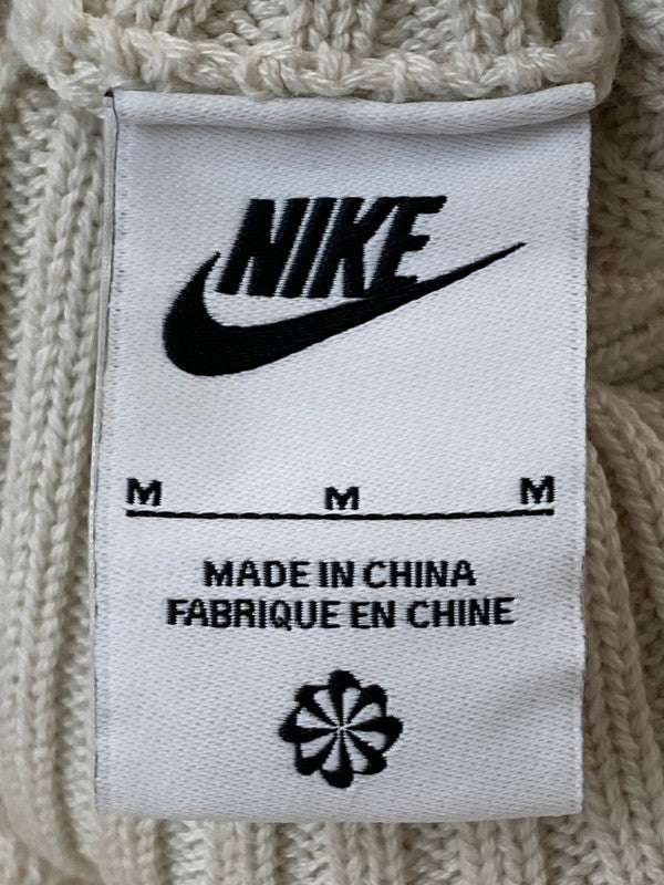 【中古品】NIKE ナイキ AS M NL CABLE KNIT TURTLENECK FB7771-072 ケーブル ニット タートルネック 長袖 トップス 148-250219-em-14-min サイズ：M カラー：ホワイト系 万代Net店