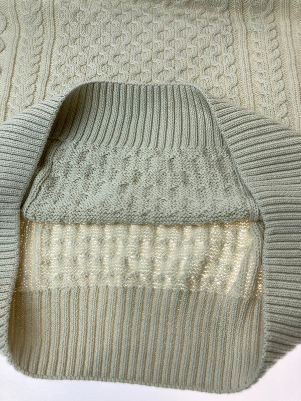 【中古品】NIKE ナイキ AS M NL CABLE KNIT TURTLENECK FB7771-072 ケーブル ニット タートルネック 長袖 トップス 148-250219-em-14-min サイズ：M カラー：ホワイト系 万代Net店