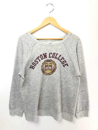 【現状渡し品】【メンズ】 CHAMPION チャンピオン 80's COLLEGE SWEAT SHIRT 後期 トリコタグ 80年代 カレッジ スウェット シャツ トレーナー ヴィンテージ トップス 146-260503-rt-07-tag サイズ：XL カラー：グレー 万代Net店