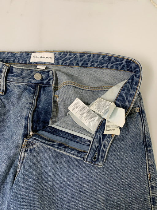 【中古品】【メンズ】 Calvin klein Jeans カルバンクラインジーンズ 90S STRAIGHT DENIM PANTS デニムパンツ 152-250222-ks-29-min サイズ：W34 カラー：インディゴ 万代Net店